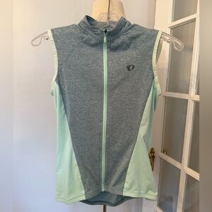 Pearl Izumi Women's Sleeveless Jersey - Blue and Mint